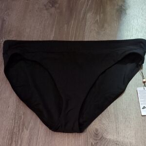 Calia Pure Black Wide Band Bottoms High Leg Size XXL